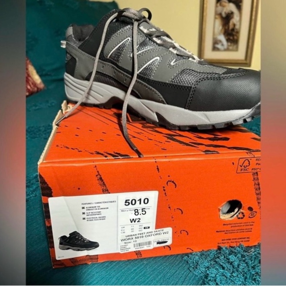 Men’s “Worx” by Red Wing work Shoe